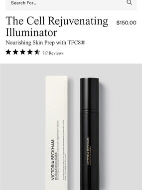 VICTORIA BECKHAM. The Cell Rejuvenating Illuminator – Golden Brand New !